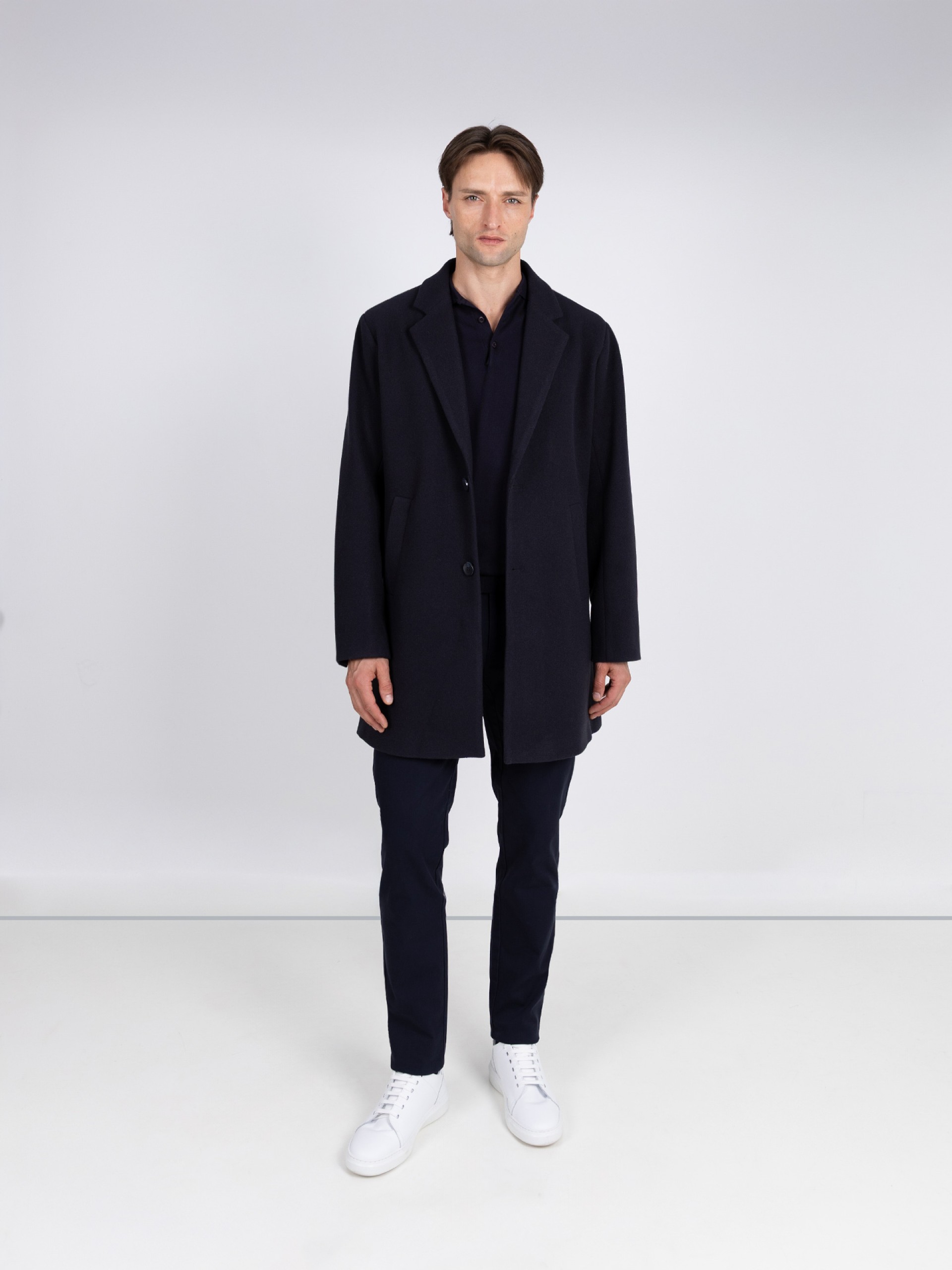 Sobretodo con solapa clásica