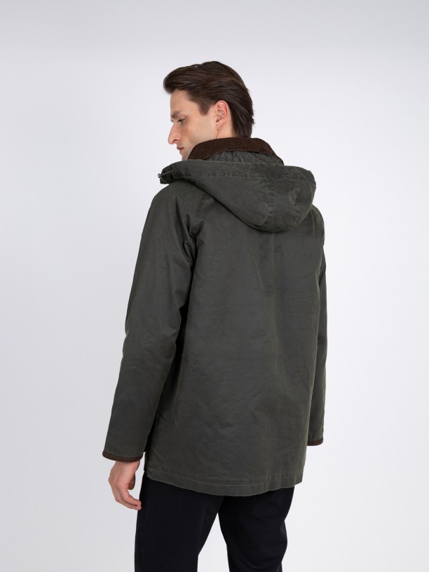 Waxed cotton jacket Waxed cotton jacket