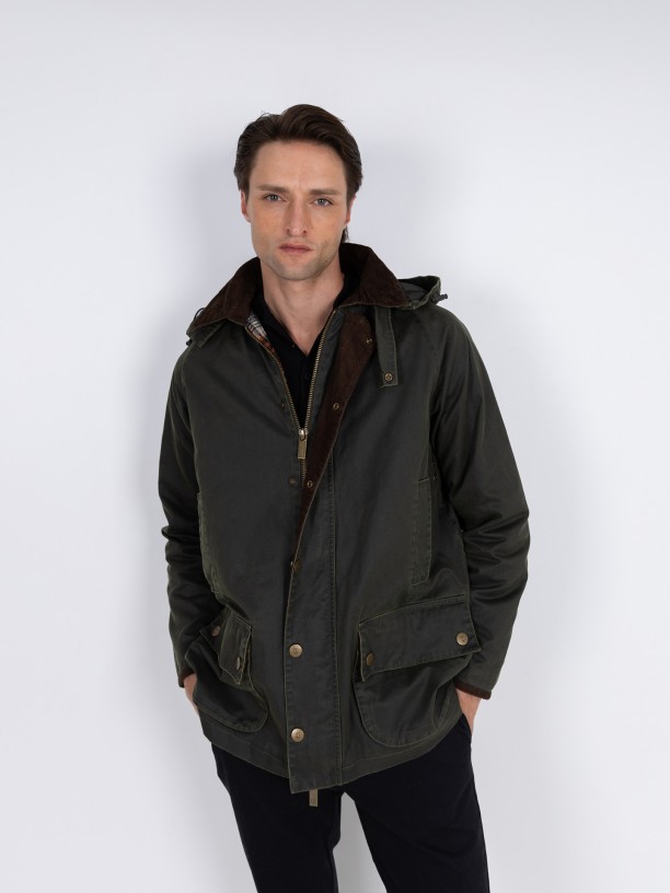 Waxed cotton jacket Waxed cotton jacket