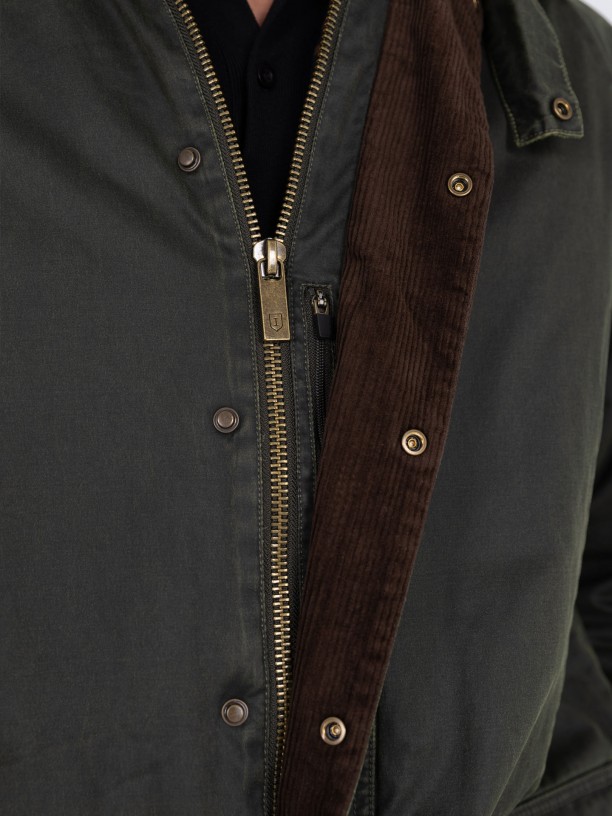 Waxed cotton jacket Waxed cotton jacket