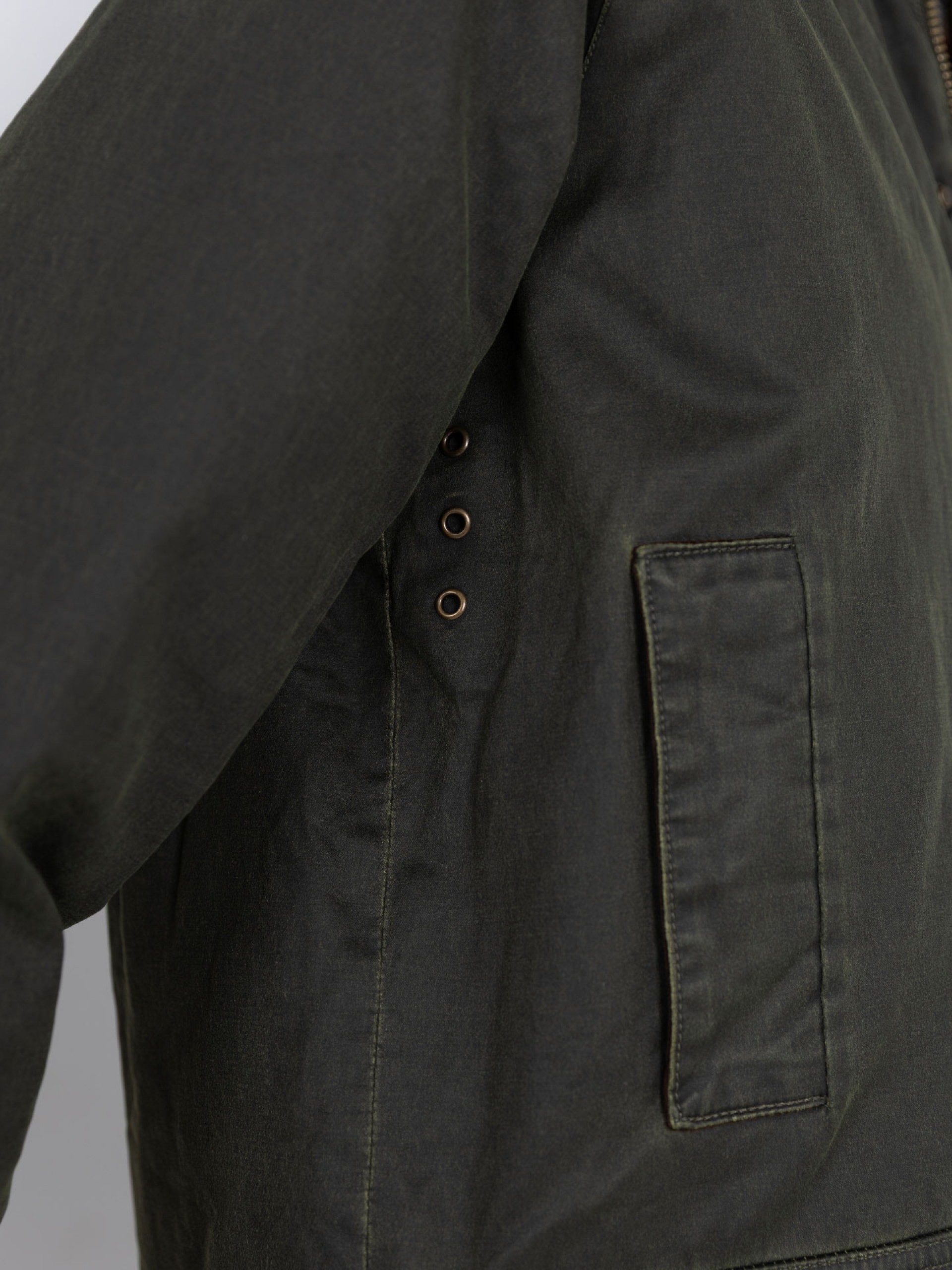 Waxed cotton jacket
