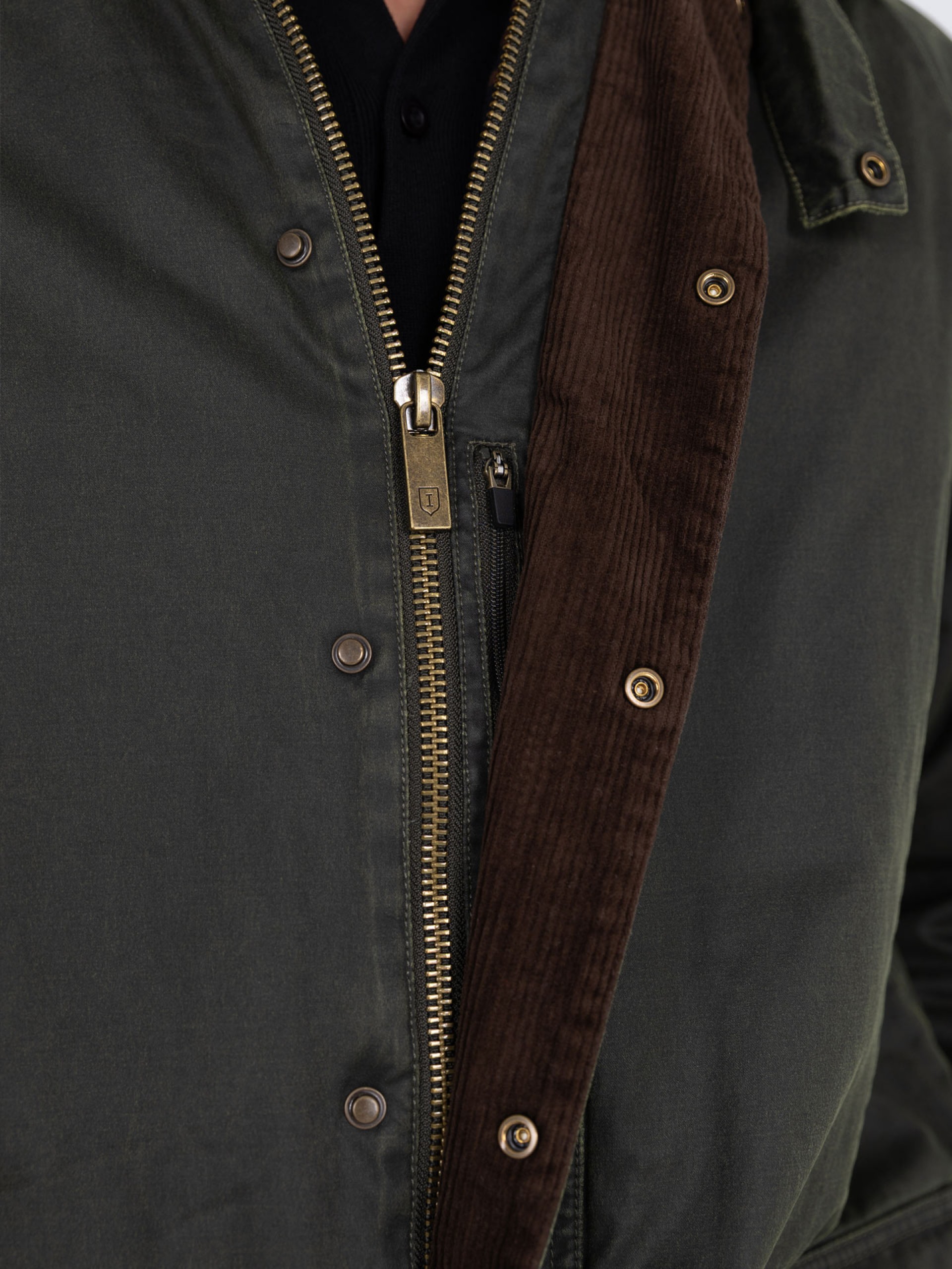 Waxed cotton jacket