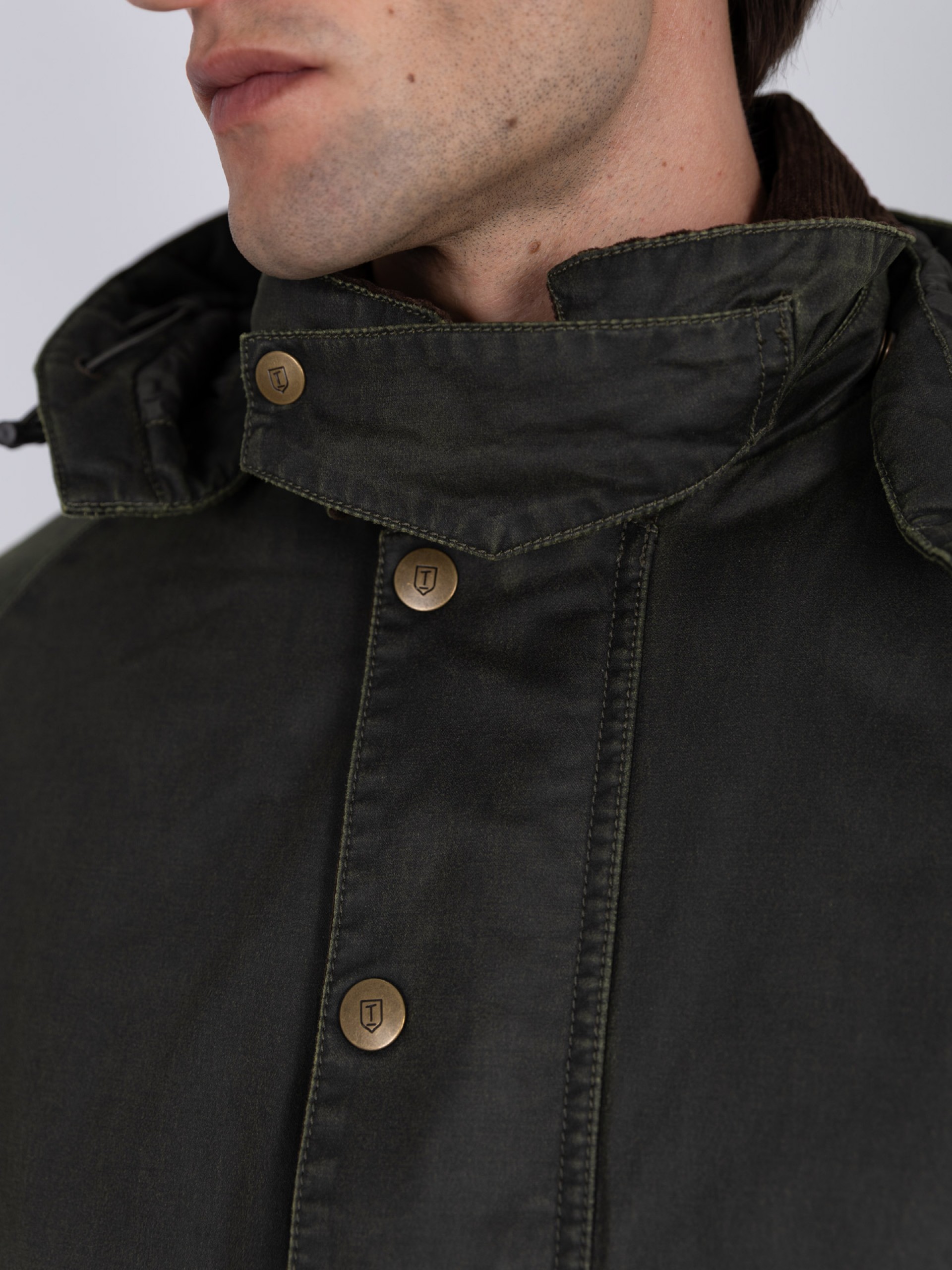 Waxed cotton jacket