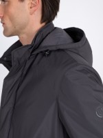 Parka t�cnica com capuz