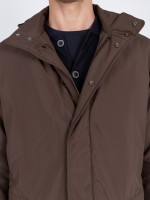 Parka t�cnica com capuz