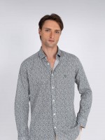 Camisa com padrão casual Camisa com padrão casual