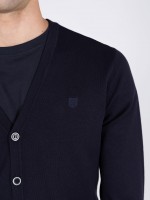 Cardigan de malha liso Cardigan de malha liso