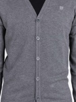 Cardigan de malha liso Cardigan de malha liso