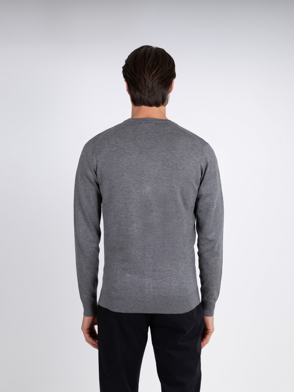 Cardigan de malha liso