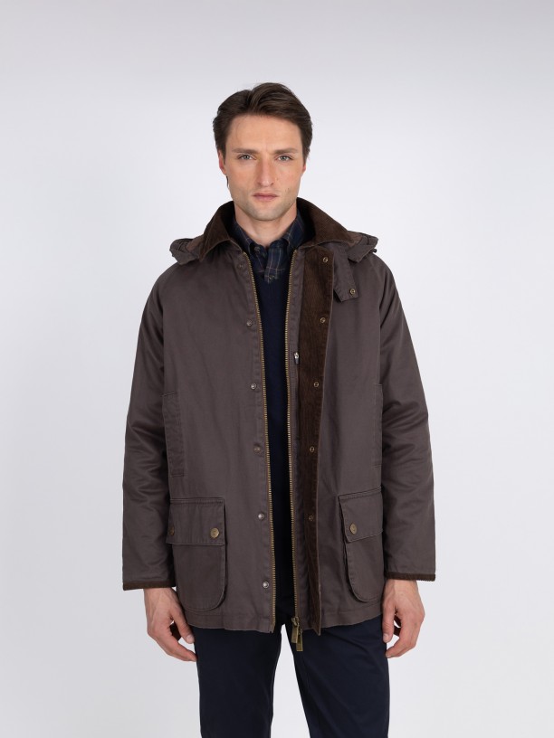 Waxed cotton jacket Waxed cotton jacket