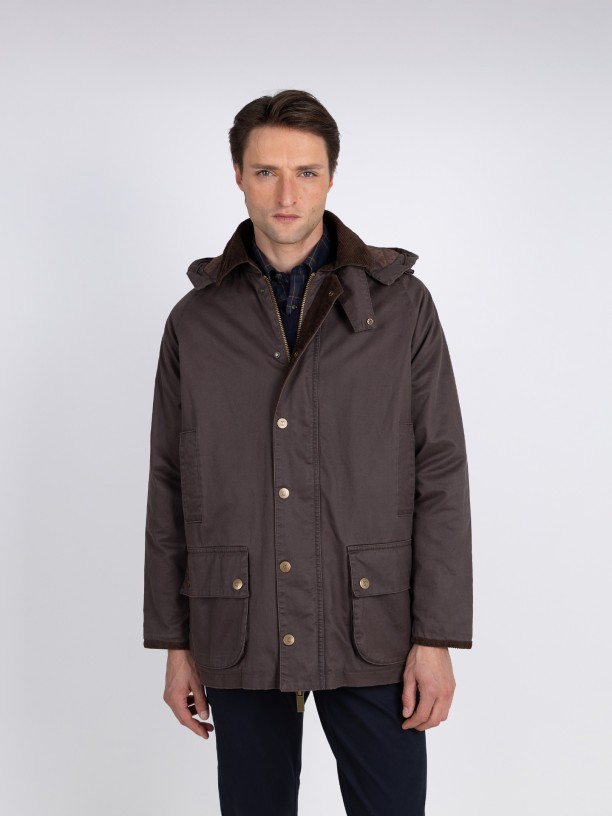 Waxed cotton jacket Waxed cotton jacket