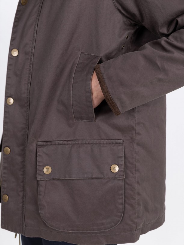 Waxed cotton jacket Waxed cotton jacket