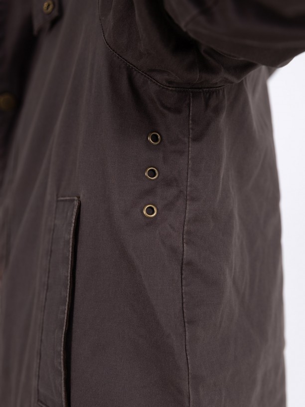 Waxed cotton jacket Waxed cotton jacket