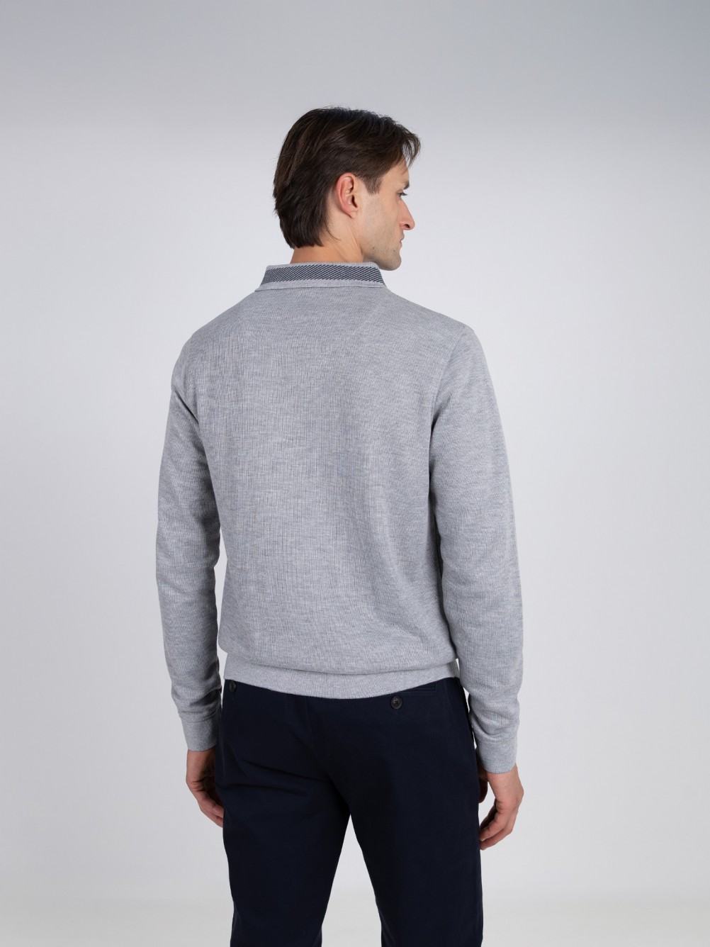 Polo de manga comprida