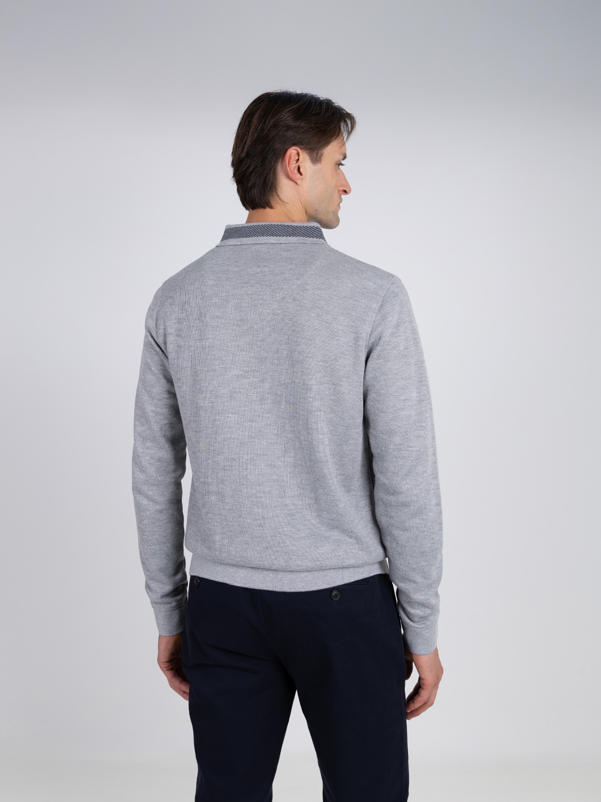 Polo de manga comprida