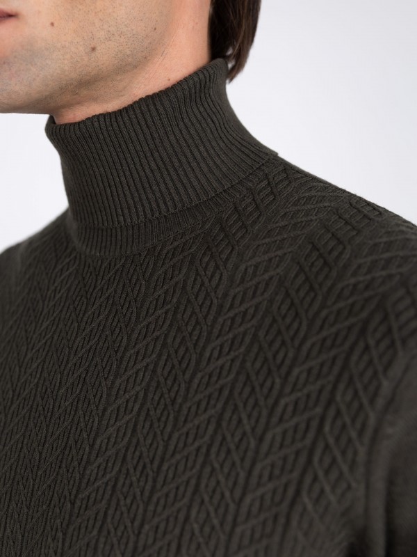 Jersey de cuello alto Jersey de cuello alto