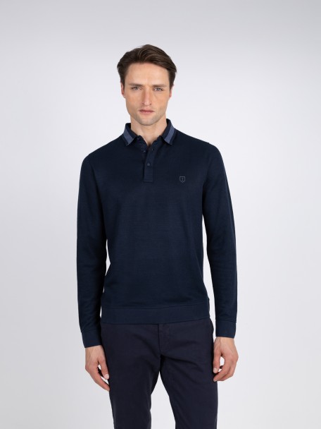 Polo de manga comprida