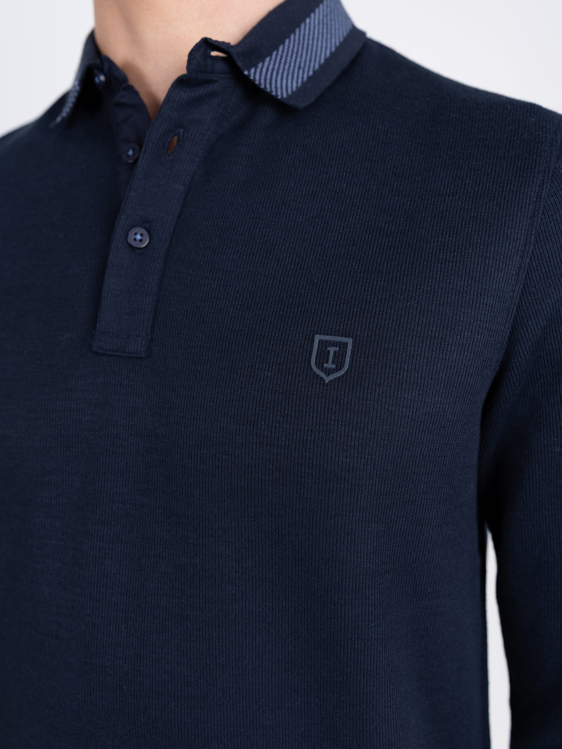Long sleeve polo