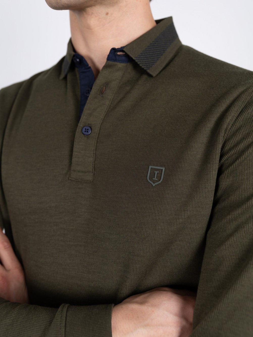 Polo de manga comprida