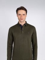 Polo de manga comprida