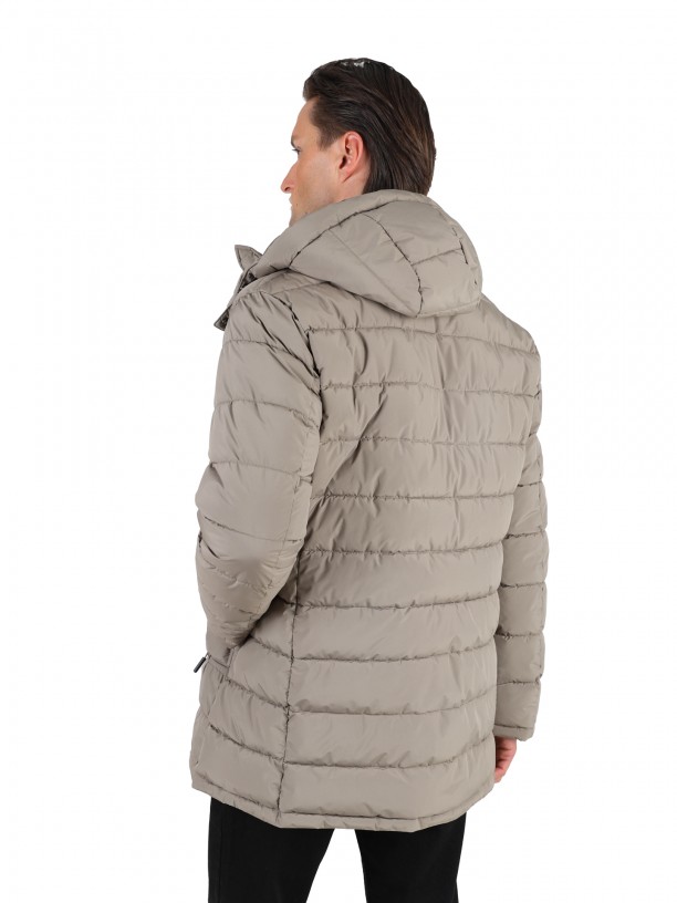 Parka tcnica com vista interior