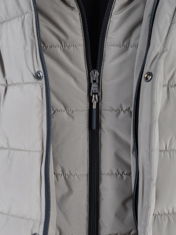 Parka tcnica com vista interior