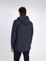 Parka técnica com capuz Parka técnica com capuz