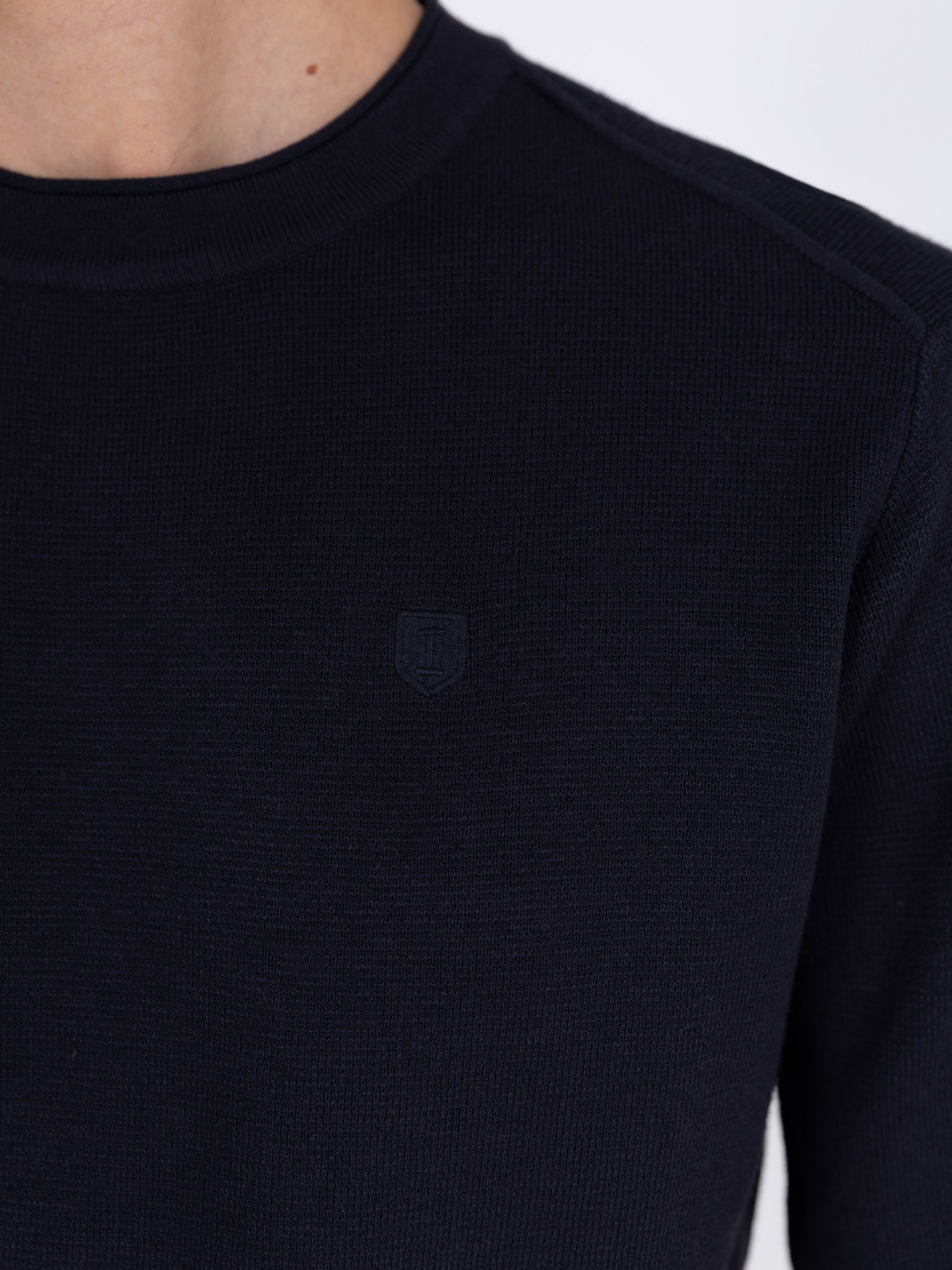 Malha gola redonda estruturada