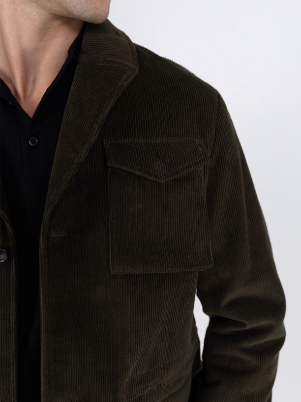 Casual corduroy jacket