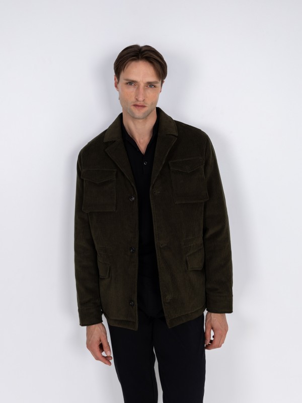 Casual corduroy jacket