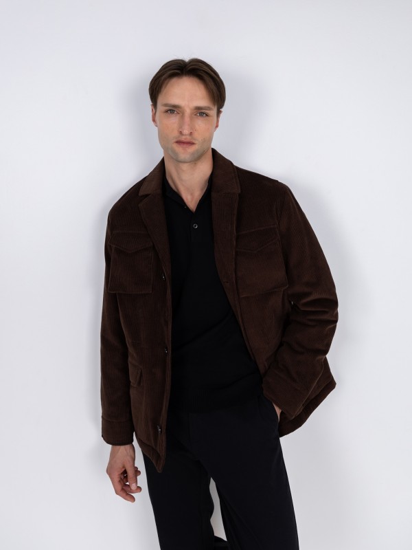 Casual corduroy jacket