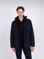 Technical jacket with hood Technical jacket with hood