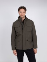 Technical jacket with hood Technical jacket with hood