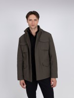 Technical jacket with hood Technical jacket with hood