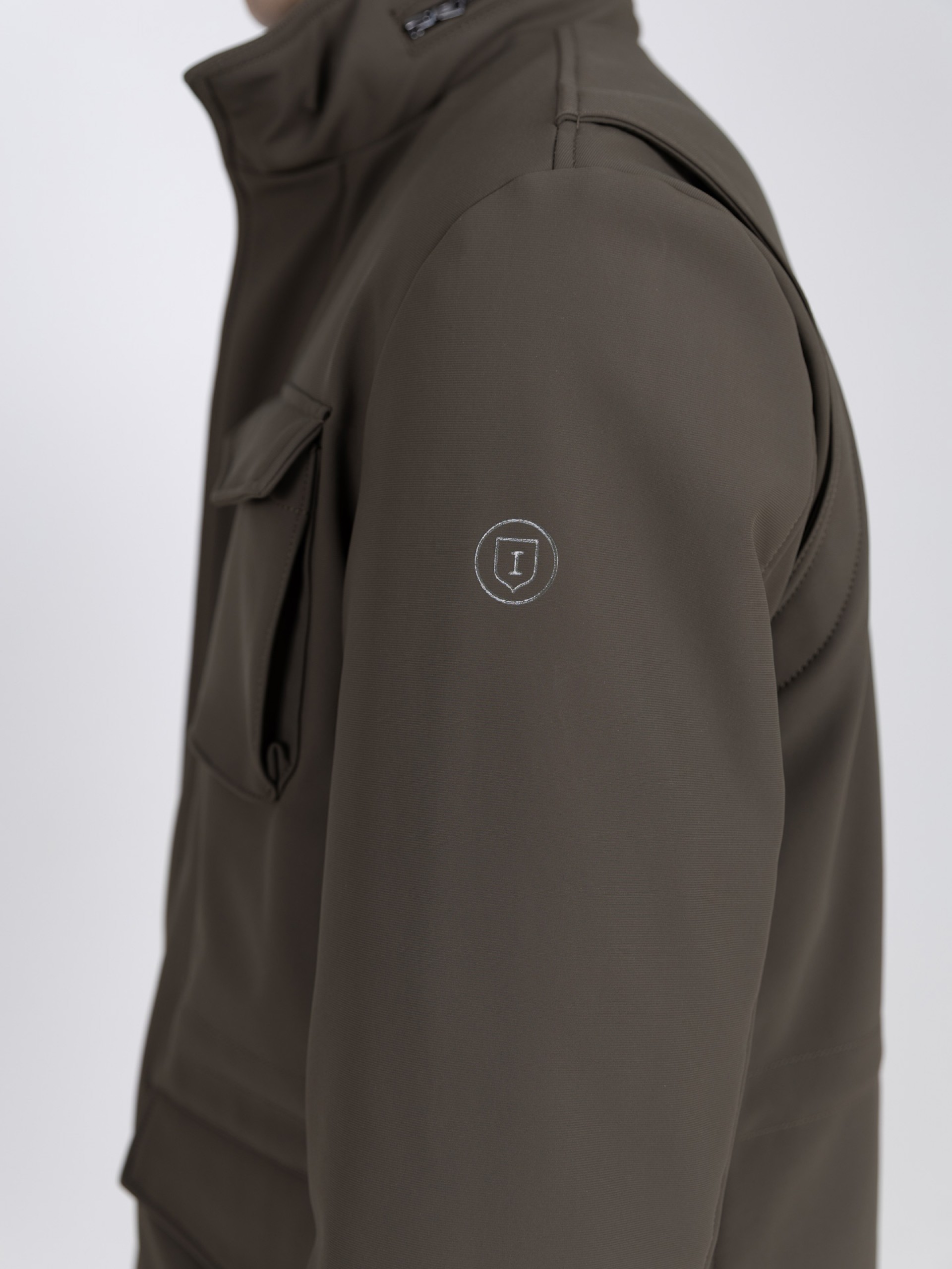 Technical jacket with hood