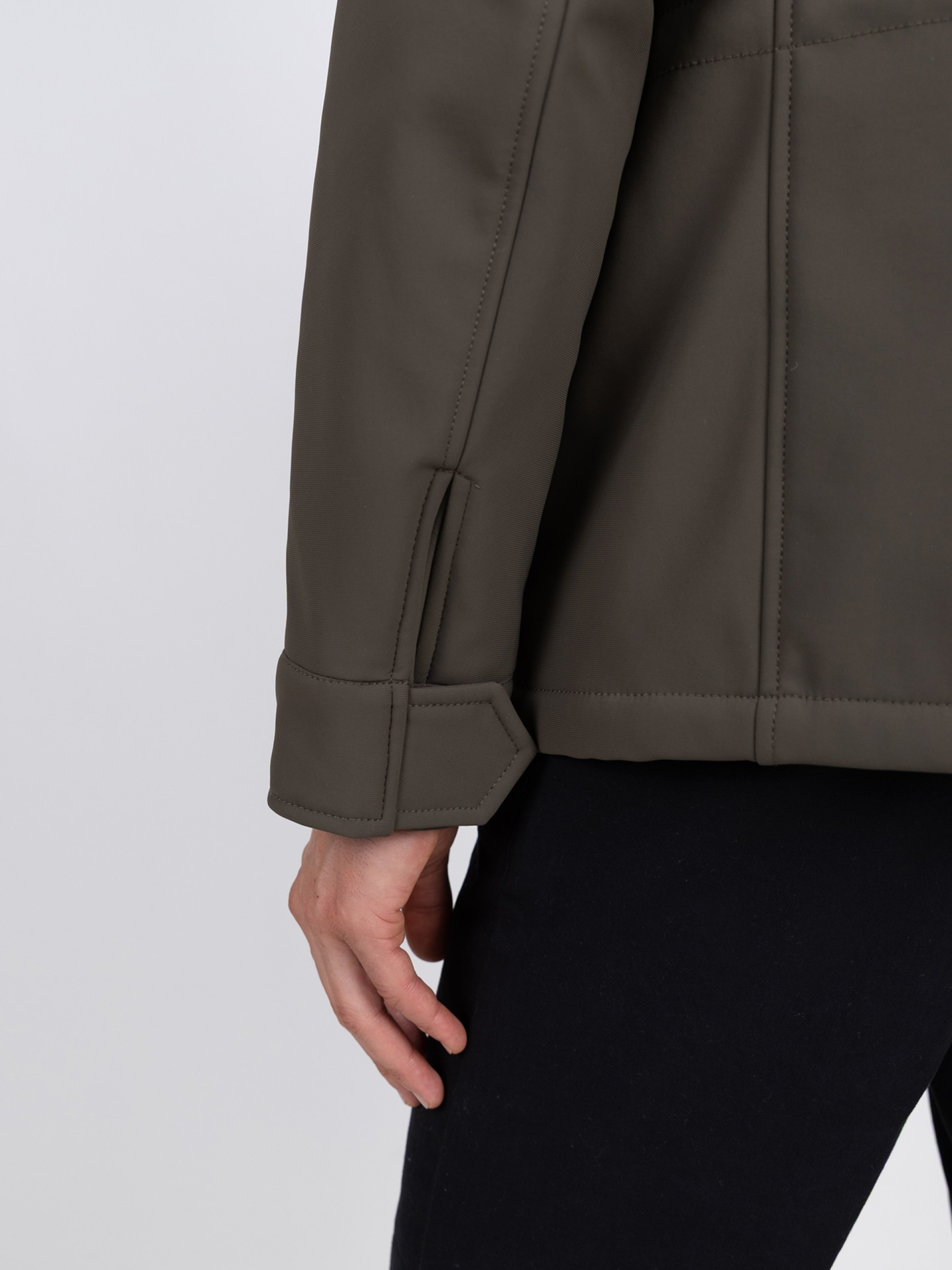 Technical jacket with hood
