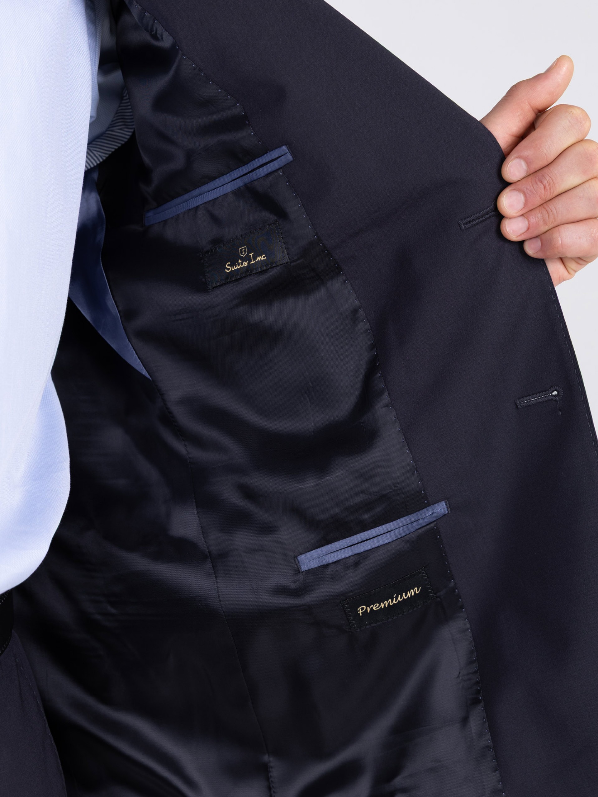 Traje Liso Regular Fit de Lana