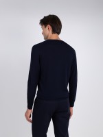 Camisola de malha 100% lã merino Camisola de malha 100% lã merino
