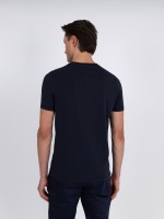 T-shirt lisa algodão gola redonda T-shirt lisa algodão gola redonda