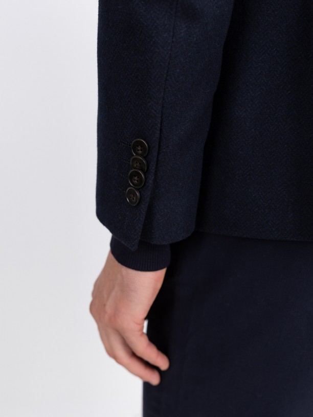 Blazer de algodão Blazer de algodão