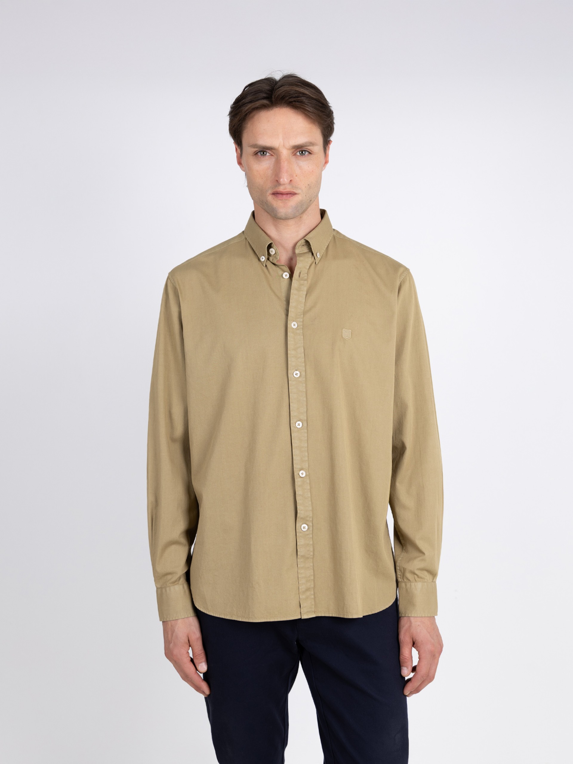 Camisa lisa 100% algodão