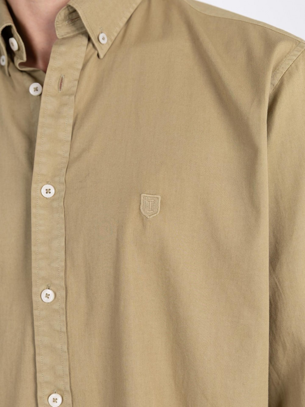 Camisa lisa 100% algod�o