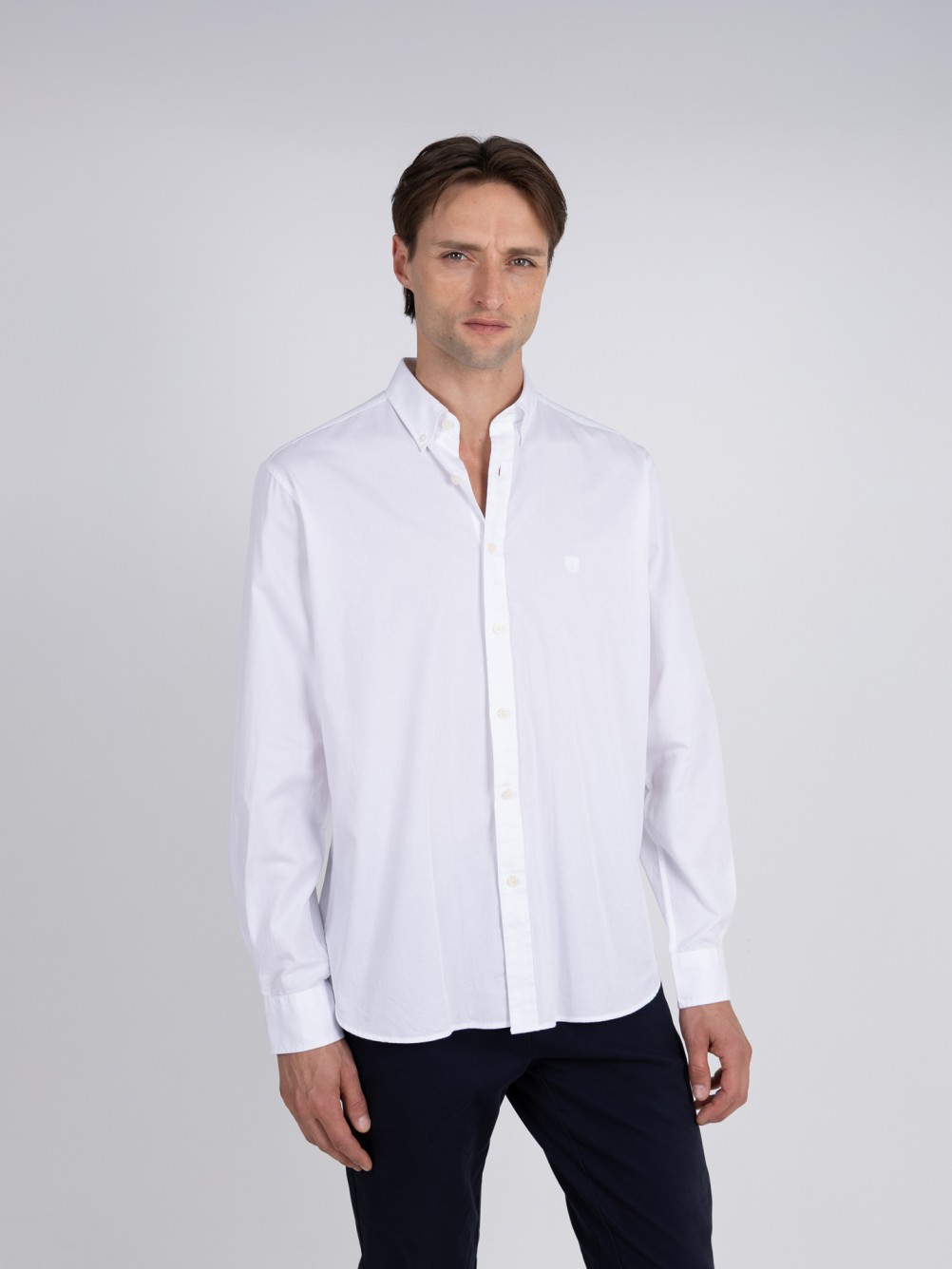 Camisa lisa 100% algodão