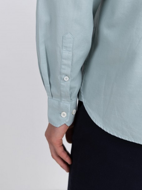 Camisa estruturada 100% algodão Camisa estruturada 100% algodão