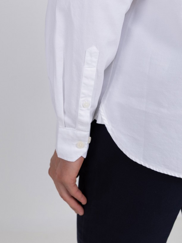 Structured shirt 100% cotton