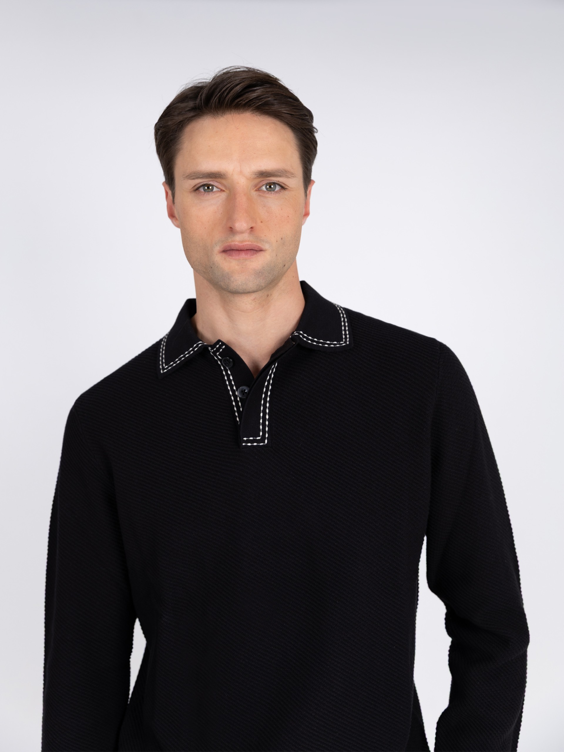 Polo estruturado 100% algodão