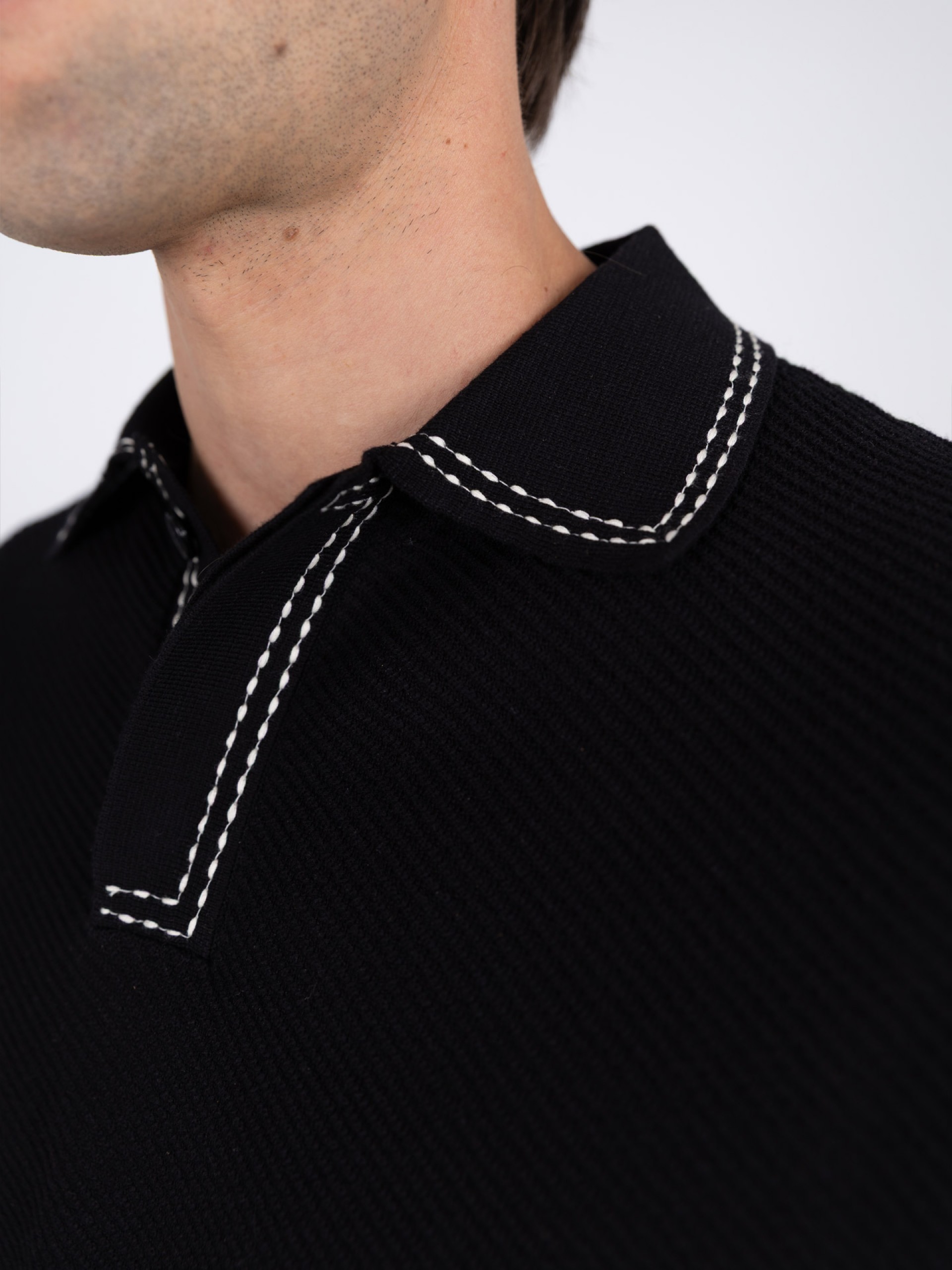 Polo estruturado 100% algodão