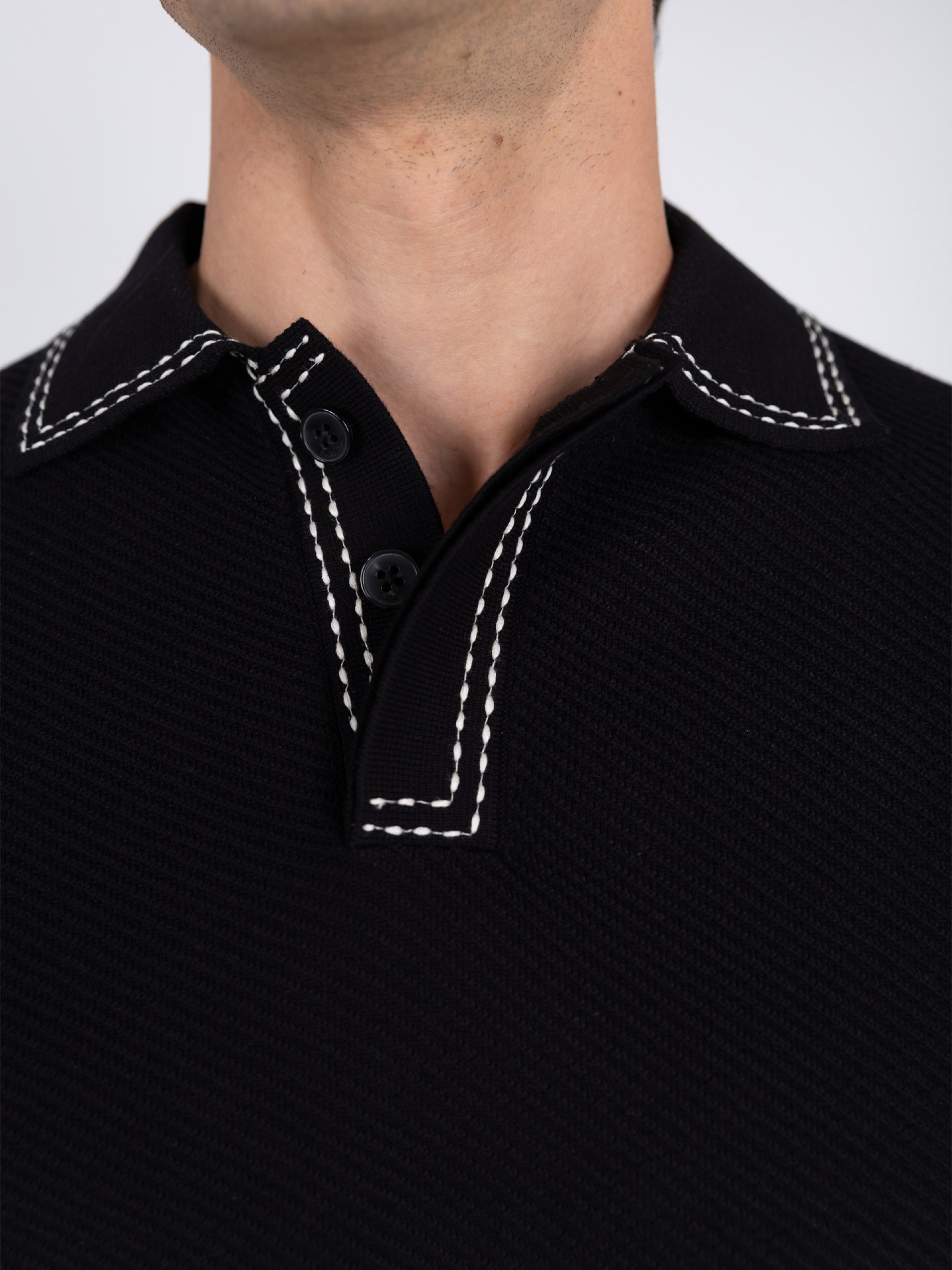 Polo estruturado 100% algodão