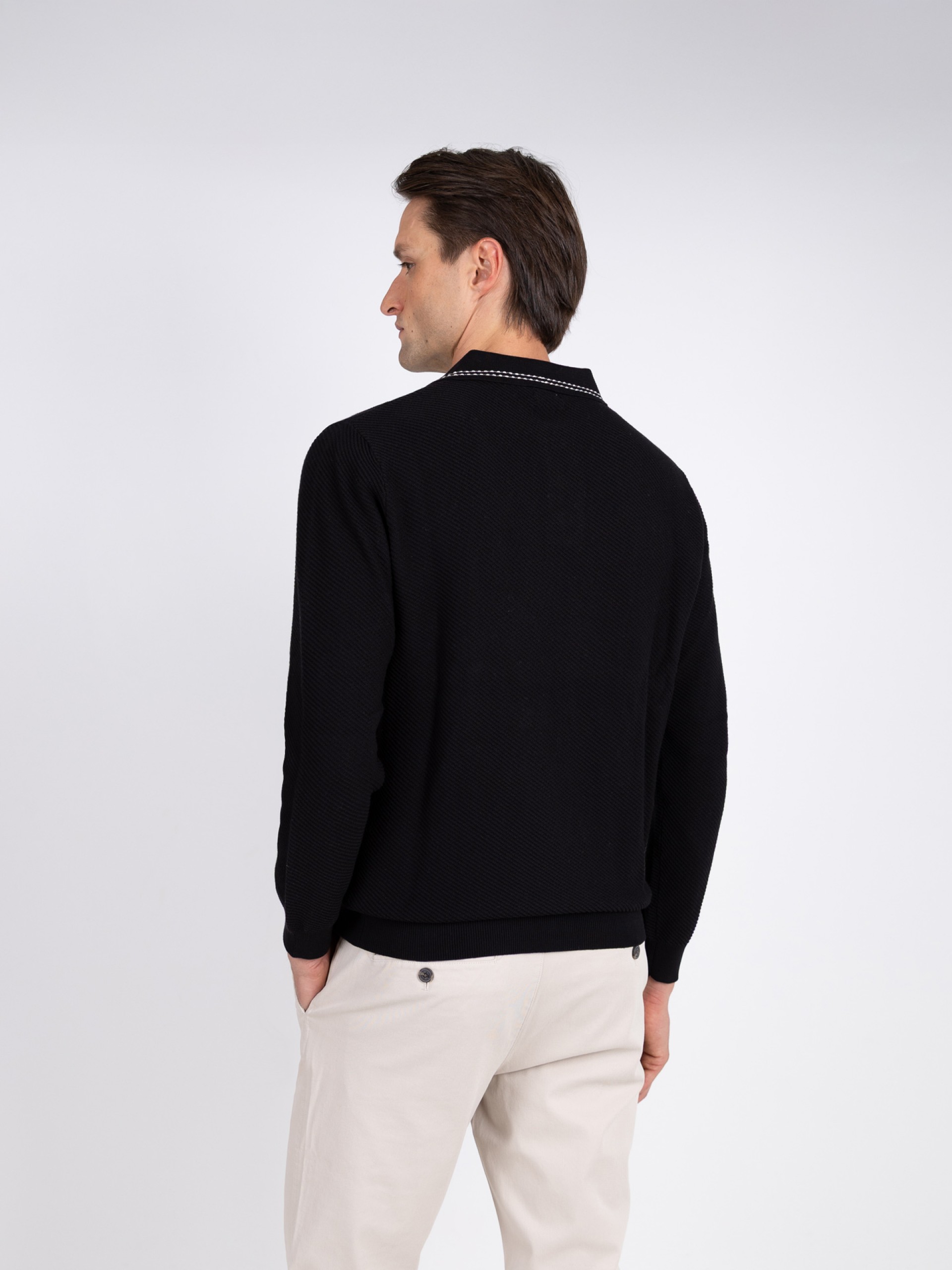 Polo estruturado 100% algodão