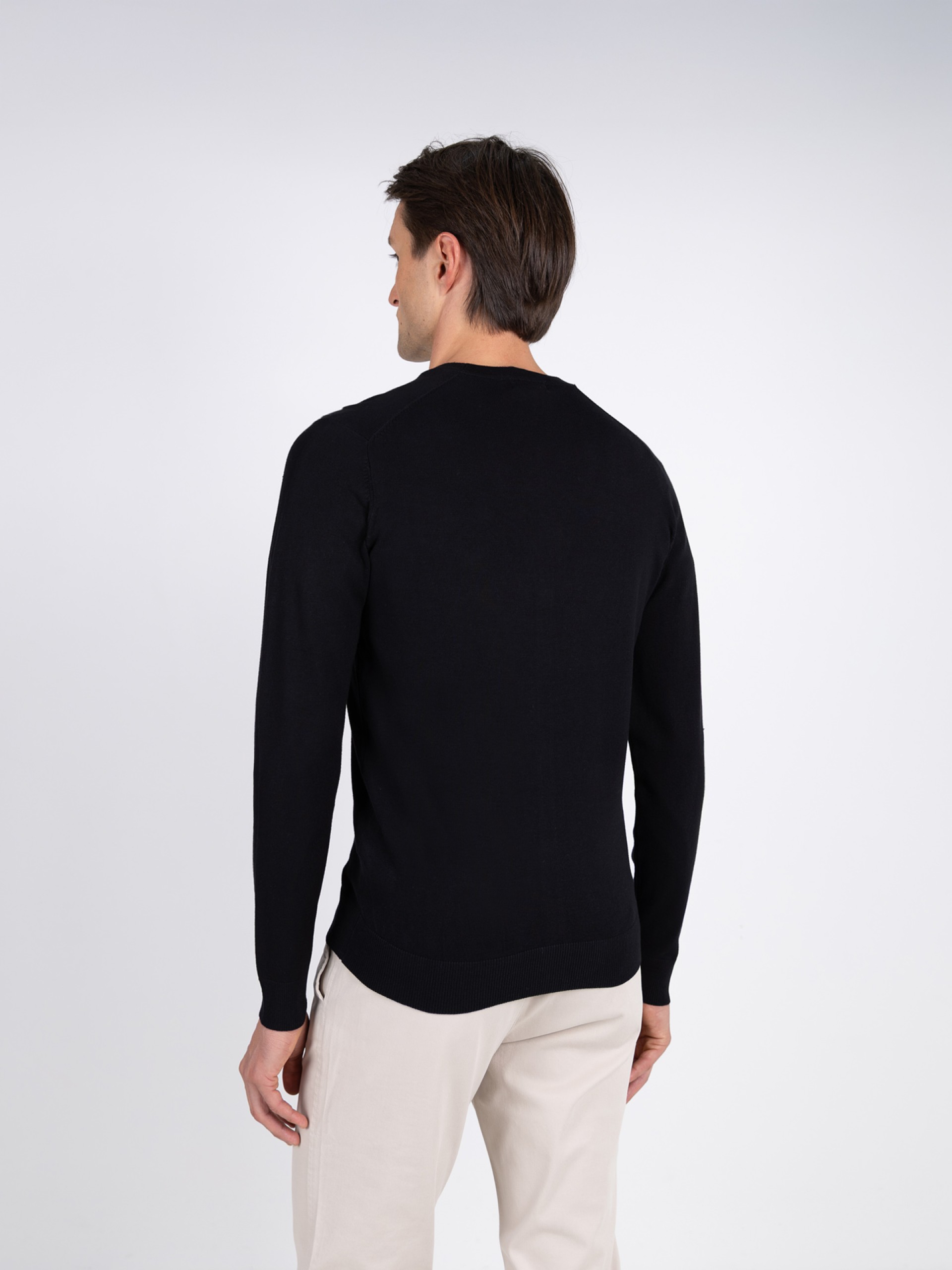 Cardigan de malha liso
